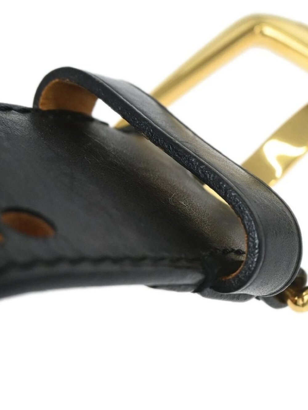 Louis Vuitton Black Nomade Phoenix Punching Belt - Picture 5 of 15